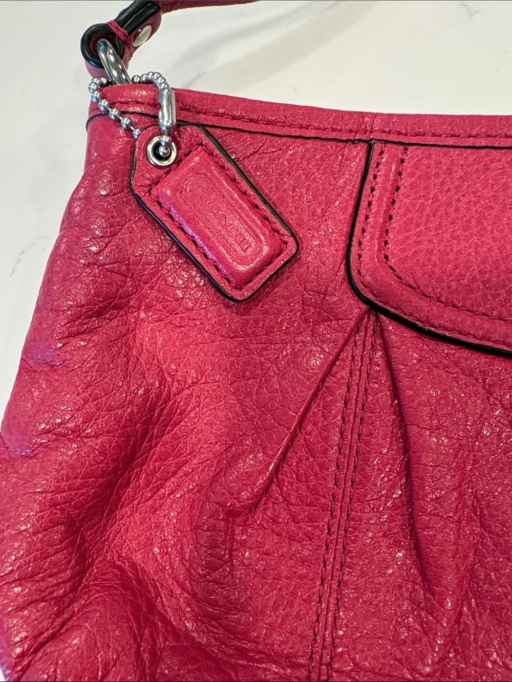 Coach wristlet crafted